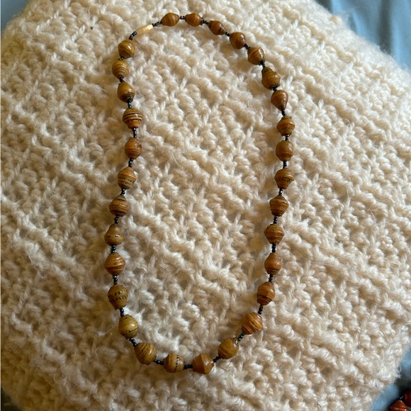 3 Strand Beaded Necklace—Fall Colors 🍁 - Picture 5 of 5